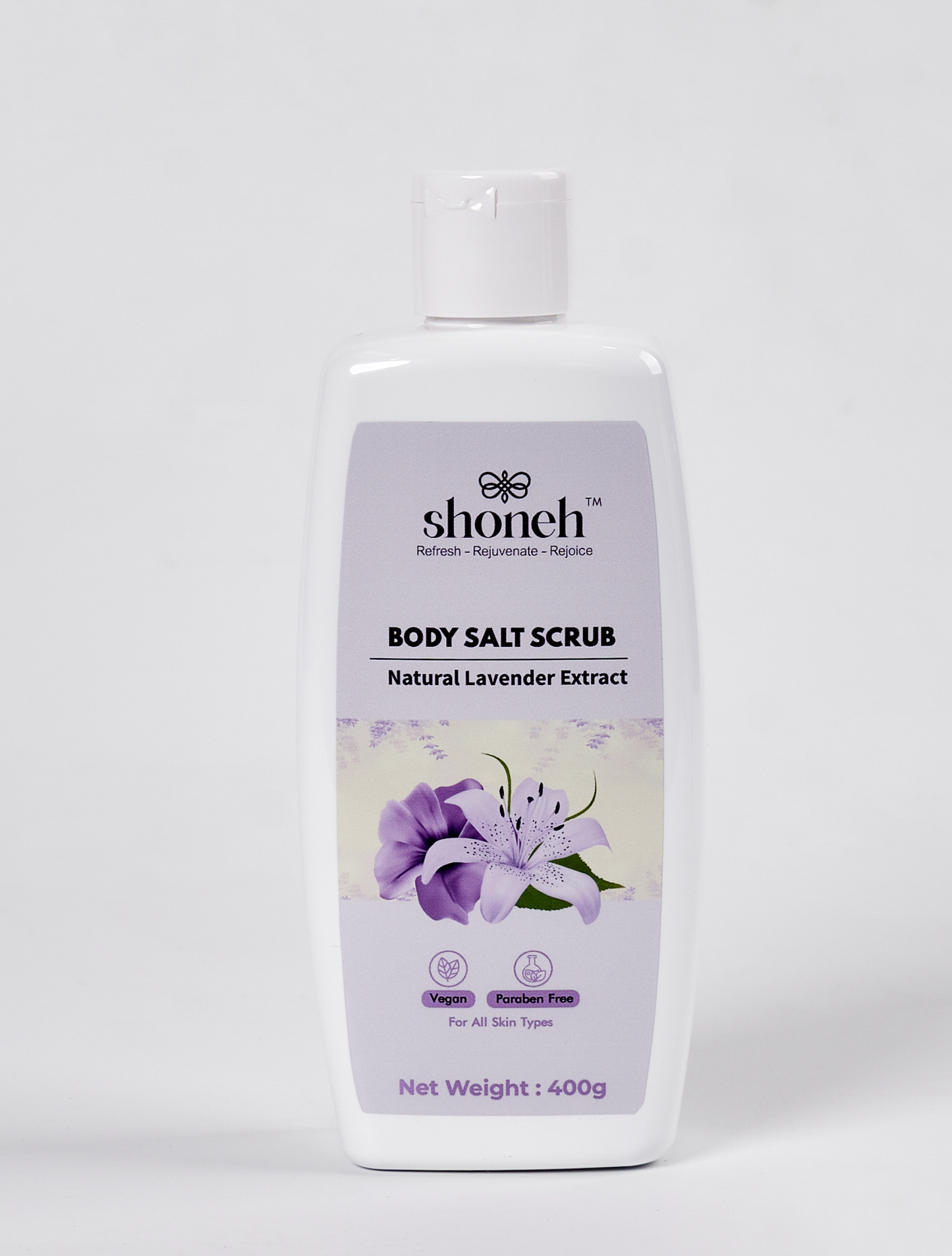 Lavender Body Salt Scrub – Creamy & Aromatic | Exfoliate. Soothe. Refresh Naturally.