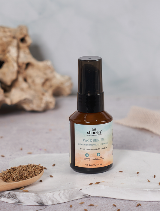 Face Serum with White Cumin and Vitamin C – Ultra-Concentrated Formula | Brighten. Protect. Nourish.