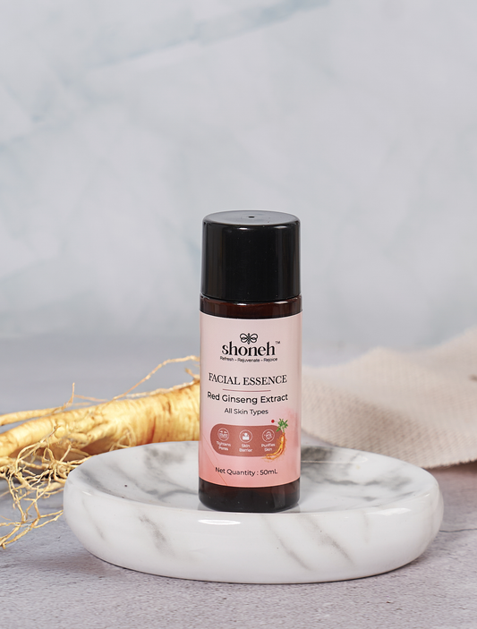 Facial Essence with Red Ginseng Extract – Hydrate & Revive | Boost. Balance. Glow.