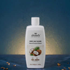 Coconut Body Salt Scrub – Creamy & Nourishing | Exfoliate. Hydrate. Refresh Naturally