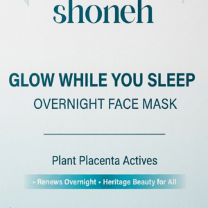 Glow While You Sleep Overnight Face Mask, Plant Placenta Actives – Renews Overnight, Heritage Beauty for All Skin Types